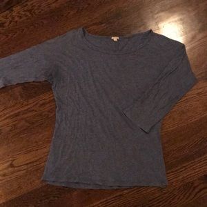 JCrew 3/4 sleeve t shirt